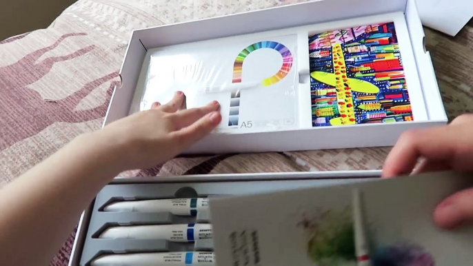 PAINTING WITH MARKERS?! - Winsor & Newton Pigment Marker