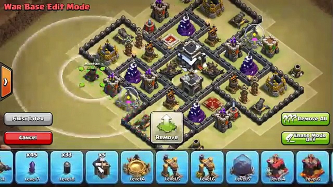 Th9 war base ANTI EVERYTHING! Best base 2016! COC