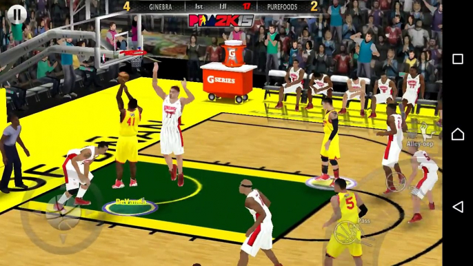 PBA 2k15 v2 Android Gameplay Manila Clasico