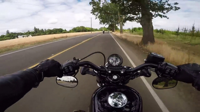 REVIEW - 2016 Harley Davidson Forty Eight 48 Sportster XL1200X