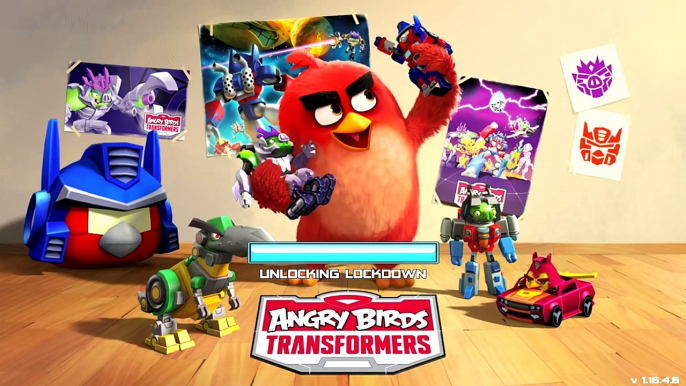 Angry Birds Transformers- Gameplay Walkthrough Part 3 - New Map, New Charer, Level UP