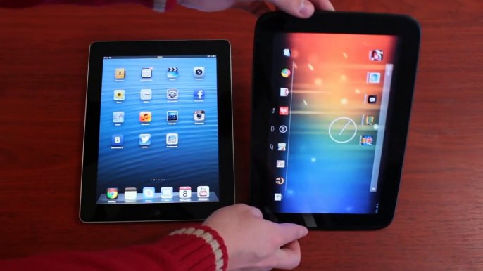 iPad 4 vs Nexus10 сравнение