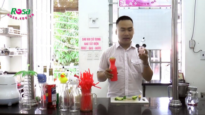 Hướng dẫn pha chế thức uống soda cherry - Refreshing Cherry Drinks