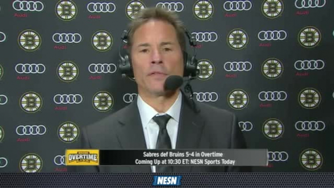 Bruins Overtime Live: Bruce Cassidy Breaks Down Bruins' OT Loss To Sabres