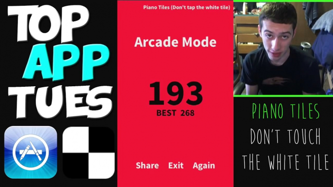 Dont Touch The White Tile (Piano Tiles) BEST HIGH SCORE! - Top App Gameplay