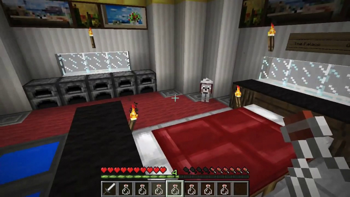 Minecraft FAST Piston Elevator Tutorial Using Redstone!