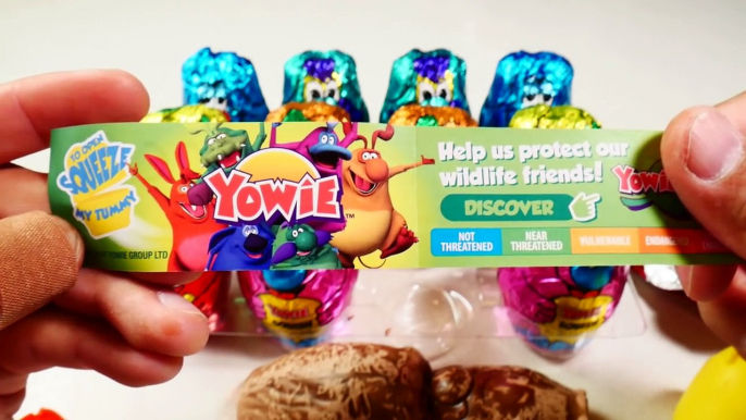 Yowie Chocolate Surprise Fun Toy Inside Learn About Endangered Animals