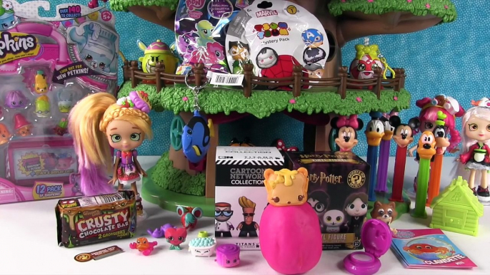 Blind Bag Treehouse #70 Unboxing Shopkins Play Doh Surprise Egg Disney | PSToyReviews