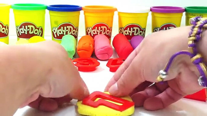 Learn To Count with PLAY-DOH Numbers 1 to 10