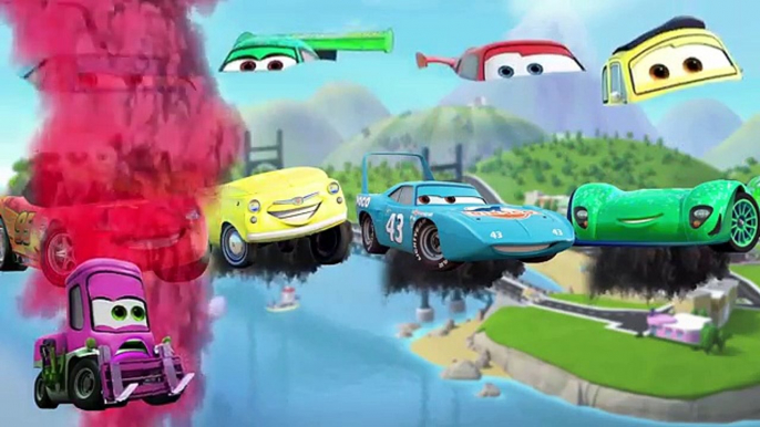 Wrong Disney Cars Surprise Eggs Learn Colors Mcqueen Finger Family Rhymes