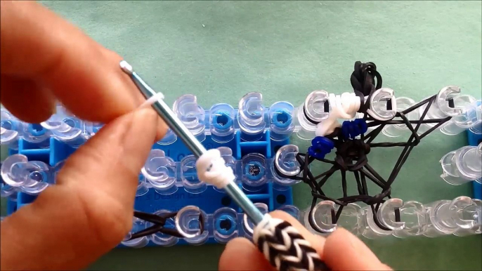 Rainbow Loom: 3D Sheep Rainbow Loom Charm || Loom bands instructions, How To Make