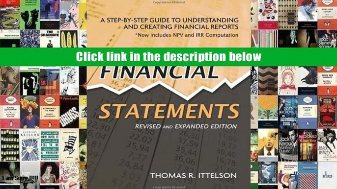 [PDF]  Financial Statements: A Step-by-step Guide to Understanding and Creating Financial Reports: