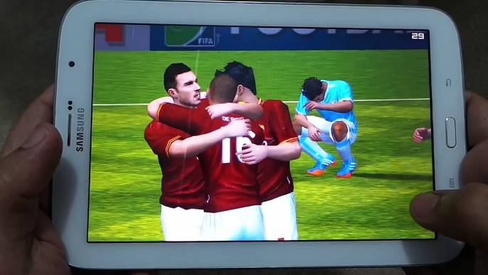 SAMSUNG GALAXY NOTE 8 FIFA 14 GAMEPLAY WITH FPS METER