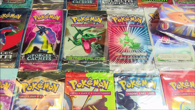 Ouverture de 10 boosters Pokémon MINI GAME BOY COLOR du BURGER KING !