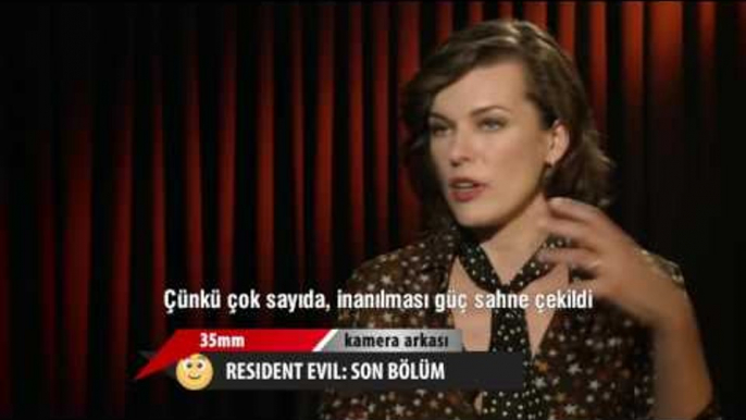 35MM - RESIDENT EVIL: THE FINAL CHAPTER (RESIDENT EVIL:SON BÖLÜM) KAMERA ARKASI