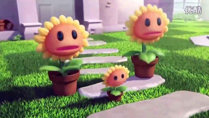 Plants vs Zombies 3D Animation Kung Fu Zombies 植物大战僵尸!