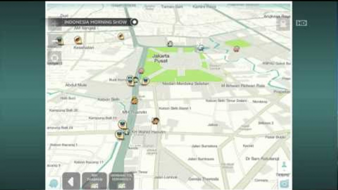 Pantau kondisi lalu lintas secara real time melalui aplikasi Waze 17 Desember 2014 - IMS