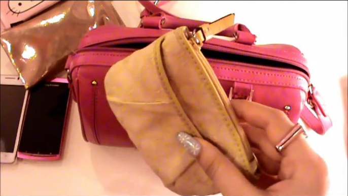 ماذا يوجد في حقيبتي whats in my bag