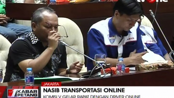 Komisi V DPR RI Gelar Rapat dengan Driver Online