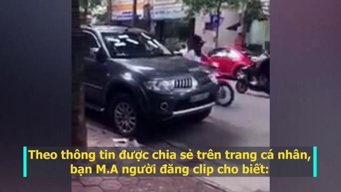 Cái kết đắng cho chủ xe đỗ che chắn cửa hàng thời trang