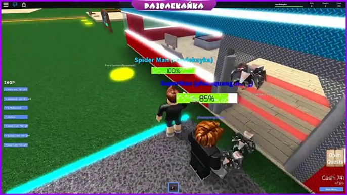 ROBLOX #10 (Super Hero Tycoon). Игра как МУЛЬТ для ДЕТЕЙ #РАЗВЛЕКАЙКА