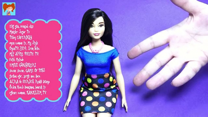 Barbie Spor Ayakkabı Yapımı Kendin Yap Kolay Barbie Bebek Eşyaları Oyuncak Yap