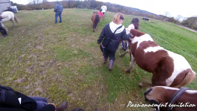 [Cours GoPro] Dressage♥ Quador se cabre et Utah fait sa débile^^