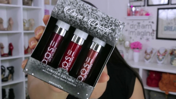 NEW Dose of Colors Matte LIQUID LIPSTICKS | Lip Swatches & Review