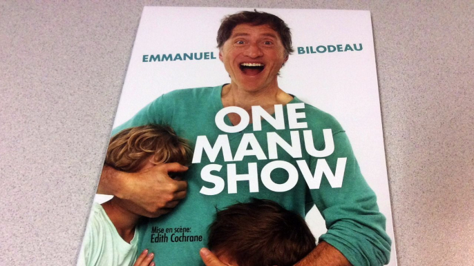 Critique du spectacle One Manu Show d’Emmanuel Bilodeau en format DVD