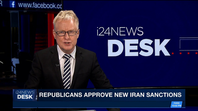 i24NEWS DESK | Republicans approve new Iran sanctions | Thursday, October 26th 2017