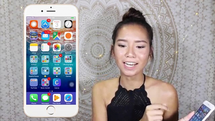 WHATS ON MY IPHONE 2017 | Michelle Kanemitsu