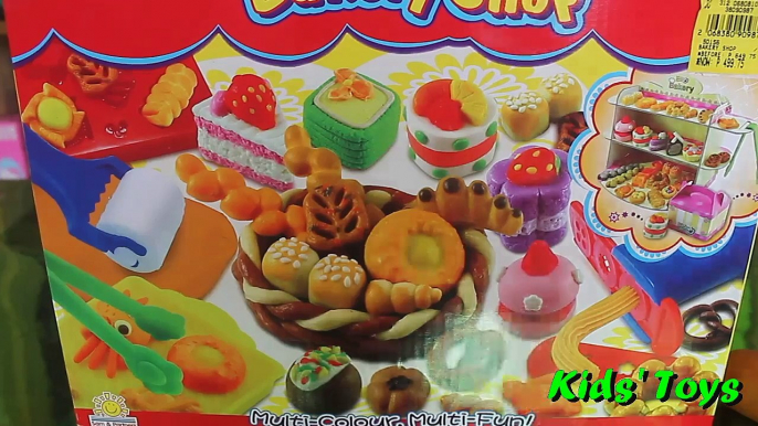 Doh-Dough Bakery Shop Muffin and Cake Play Dough Fun with Whipple Fruit Set