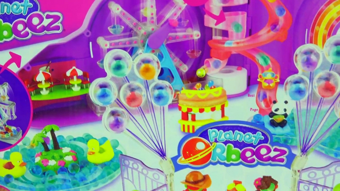 Planet Orbeez Growing Water Balls , Ride Ferris Wheel, Pool + Shopkins Surprise Blind Bags