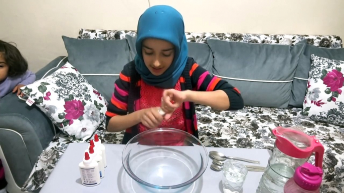 Dev Slime yaptık süper oldu.DIY giant mega Slime