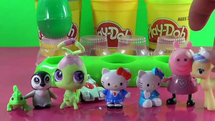 Toys Surprise Eggs Peppa Pig My Little Pony Disney Princess Minions Hello Kitty Hulk Spiderman