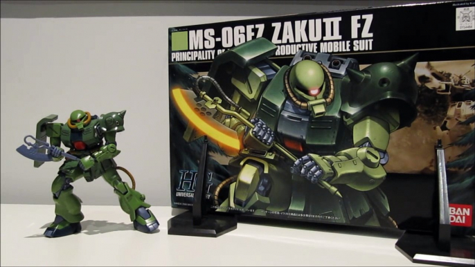 1/144 HGUC Zaku II FZ Review