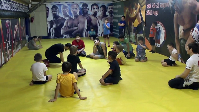 Смешанные единоборства ДЕТСКОЕ #MMA СПАРИНГ С ПАРТНЕРОМ ПАРТЕР УФА / Mixed Martial Arts MMA Children