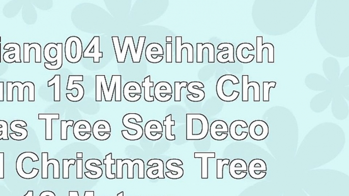 Tianliang04 Weihnachtsbaum 15 Meters Christmas Tree Set Decorated Christmas Tree 18