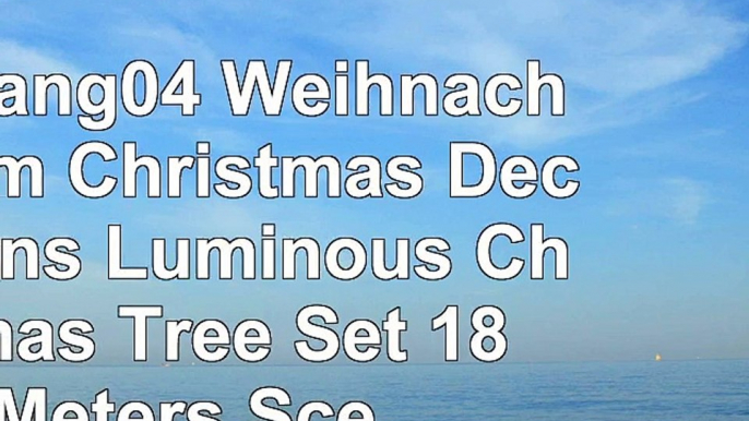 Tianliang04 Weihnachtsbaum Christmas Decorations Luminous Christmas Tree Set 18 Meters