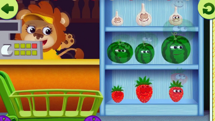 Baby Play & Learn Colors, Fruits and Vegetables With Funny Food, Educational Game For Kids