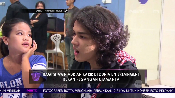 Bagi Shawn Adrian Karir di Dunia Entertaiment Bukan Pegangan Utamanya