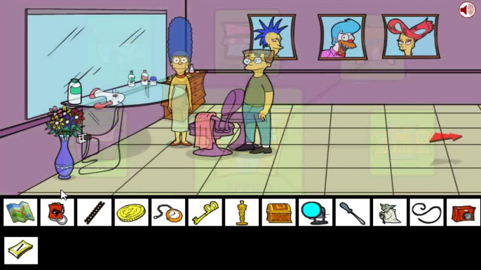 Marge Simpson Saw Game - Solución