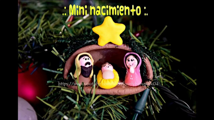 DIY Mini Nacimiento MUY FACIL / Manualidades fáciles porcelana fria