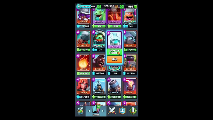 EPIC Chest and LEGENDARY Card Action | Clash Royale Epic Legendary