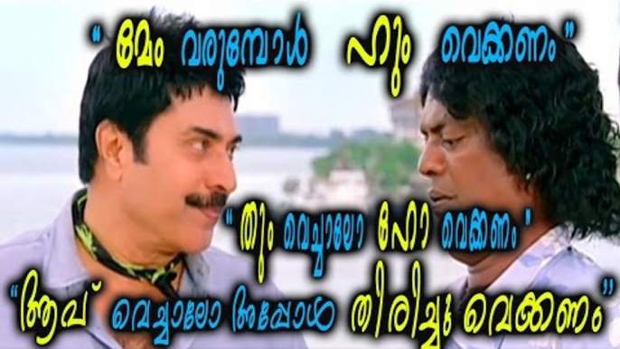 Malayalam Comedy |  Mammootty Salim Kumar Comedy Scenes | Super Hit Malayalam Movie Comedy Scenes