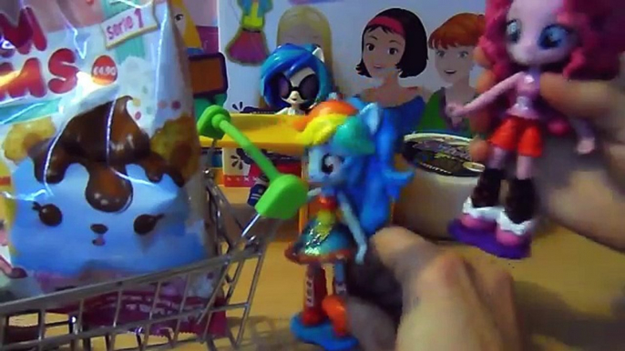 MLP Eg MINIS e i NUM NOMS - Unboxing ed Episodio - Storie giocattoli By Lara e Babou