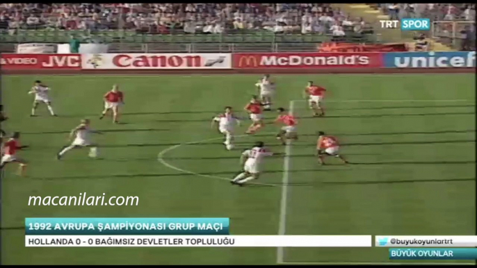 [HD] 15.06.1992 - UEFA EURO 1992 2nd Group Matchday 2 Netherlands 0-0 Commonwealth of Independent States