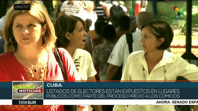 Avanza la primera etapa rumbo a las elecciones generales en Cuba