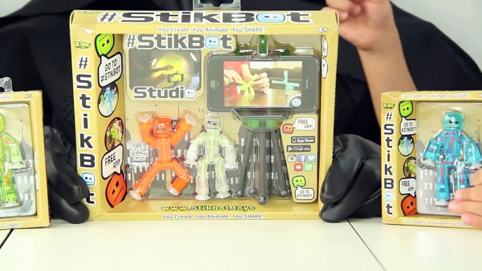 Stikbot Toy Review Zing Toys Unboxing Batman movies Stop motion  Batman vs Superman-baiqEyv4Qxs