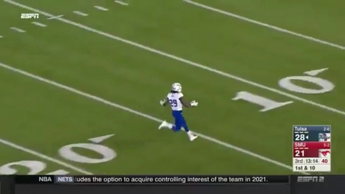 Justin Hobbs throws away a TD for a dumb premature celebration!